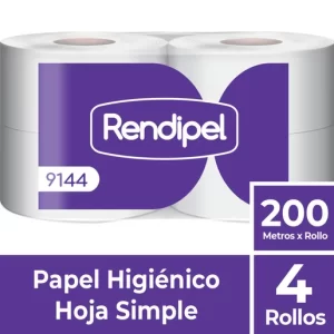 Papel Higiénico Hoja Simple Rendipel