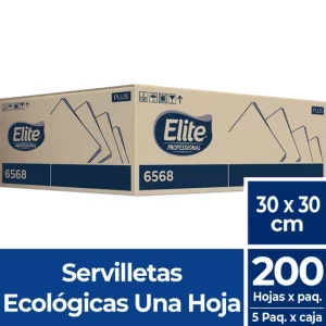 Servilletas Elite Ecológicas Una Hoja