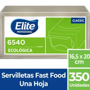 Servilletas Elite Fast Food Una Hoja