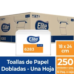 Toallas de Papel Dobladas Plus - Una Hoja