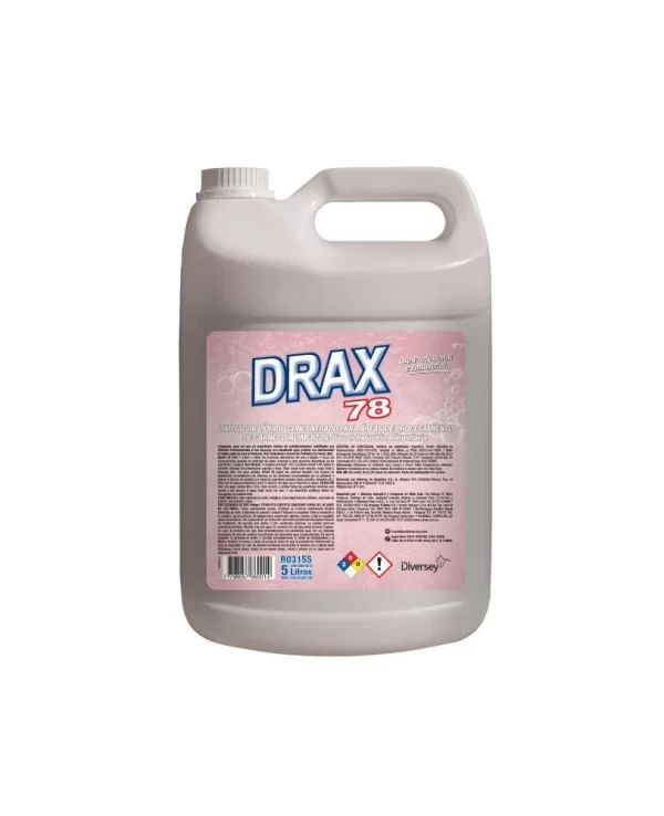 Drax 78 Desengrasante Concentrado Grasa Pesada 5 Lt