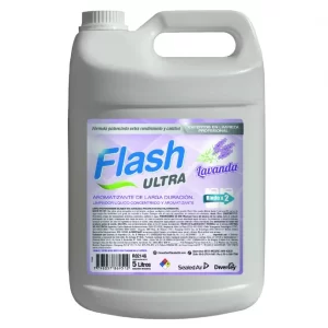 Flash Ultra Limpiador Concentrado Lavanda 5 Lt