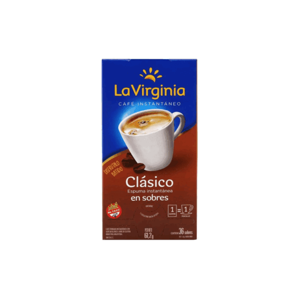 Café Instantáneo La Virginia en sobres