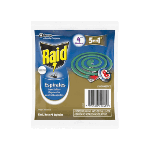 Repelente de mosquitos en formato espiral