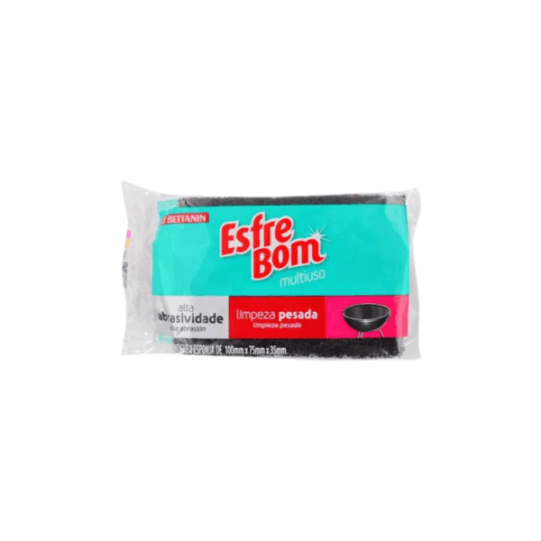Fibra de esponja - Esfre Bom - Negra